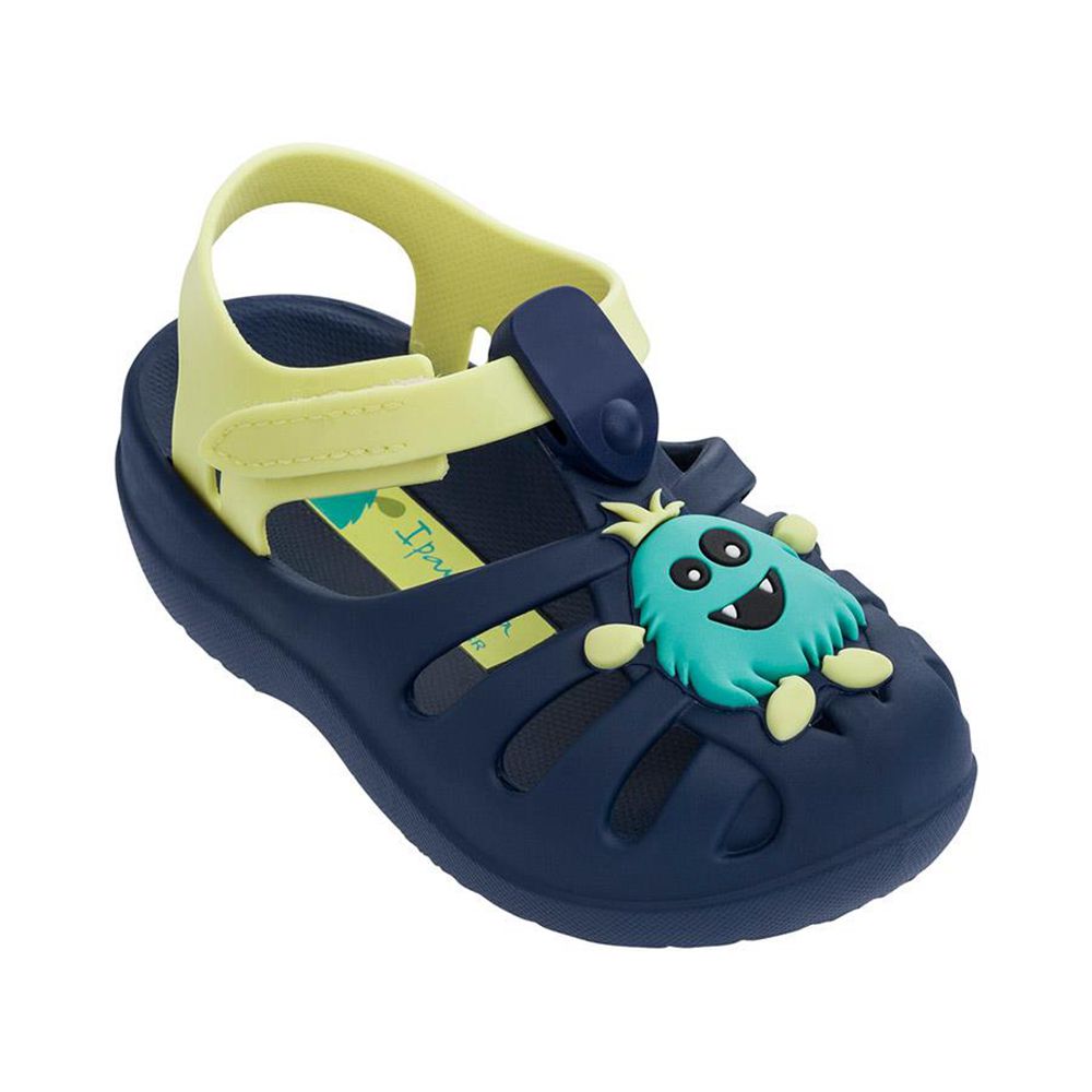 Sandales Ipanema Summer VI Blue/Yellow Bébé | WAHG-78766534