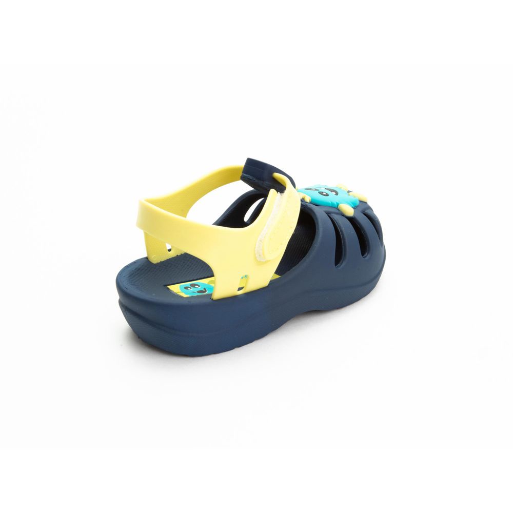 Sandales Ipanema Summer VI Blue/Yellow Bébé | WAHG-78766534