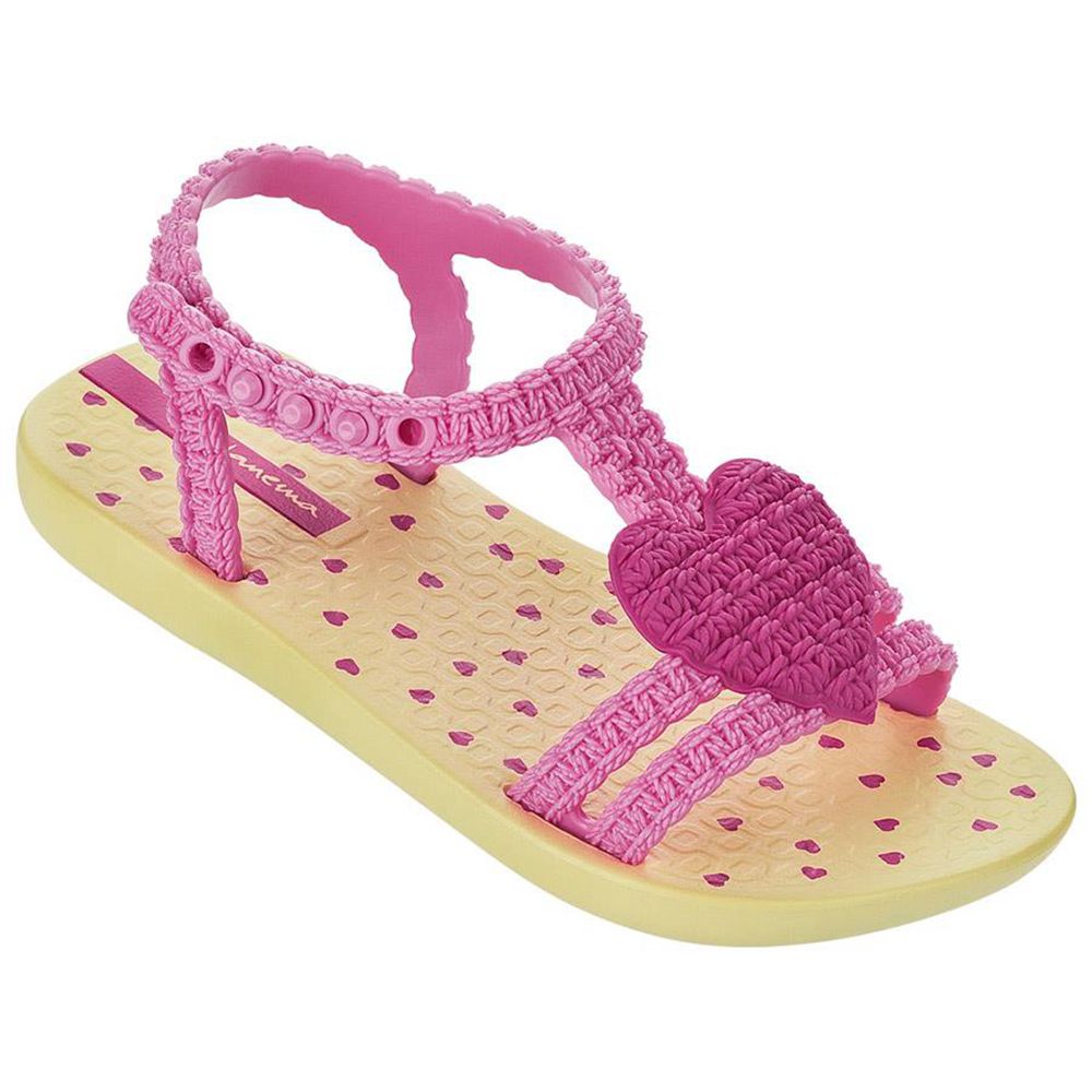 Sandales Ipanema My First Ipanema Yellow/Pink Bébé | IJQY-45409632