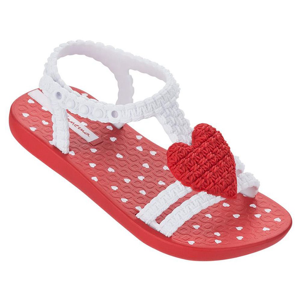 Sandales Ipanema My First Ipanema Red/White Bébé | YBQI-95383896