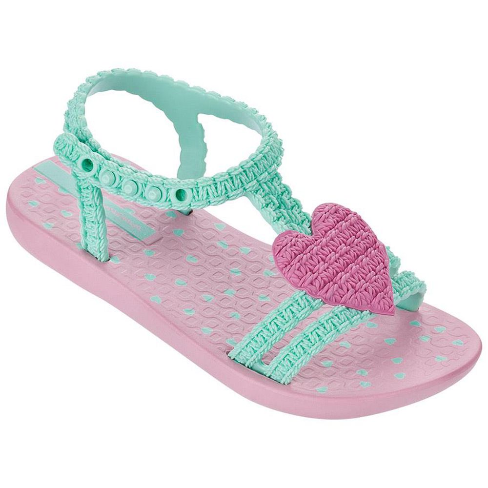 Sandales Ipanema My First Ipanema Pink/Green Bébé | FTST-94207198