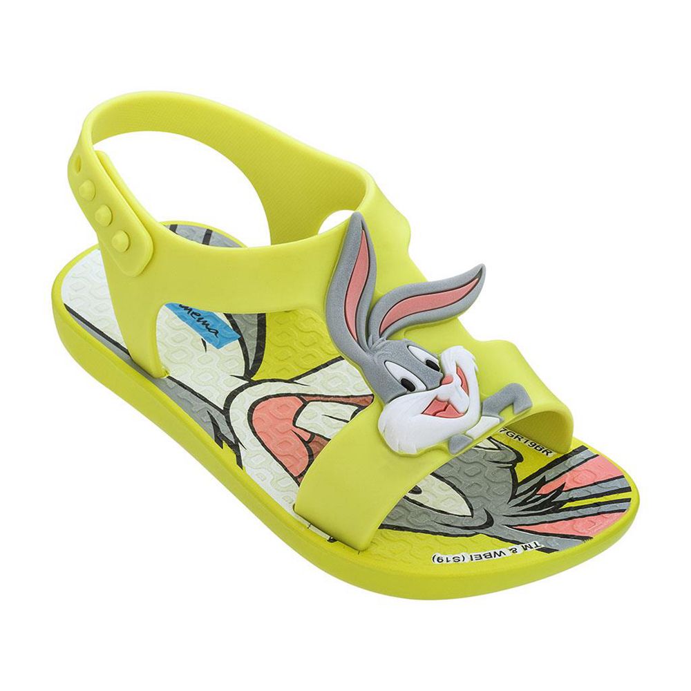 Sandales Ipanema Looney Tunes Yellow Bébé | PQDU-77118461