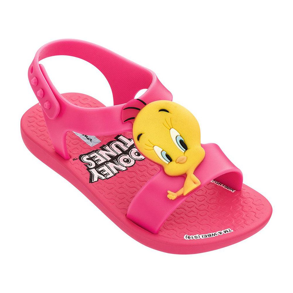 Sandales Ipanema Looney Tunes Pink Bébé | QLPR-20445815