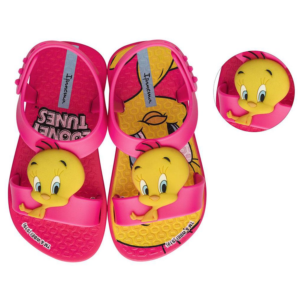 Sandales Ipanema Looney Tunes Pink Bébé | QLPR-20445815