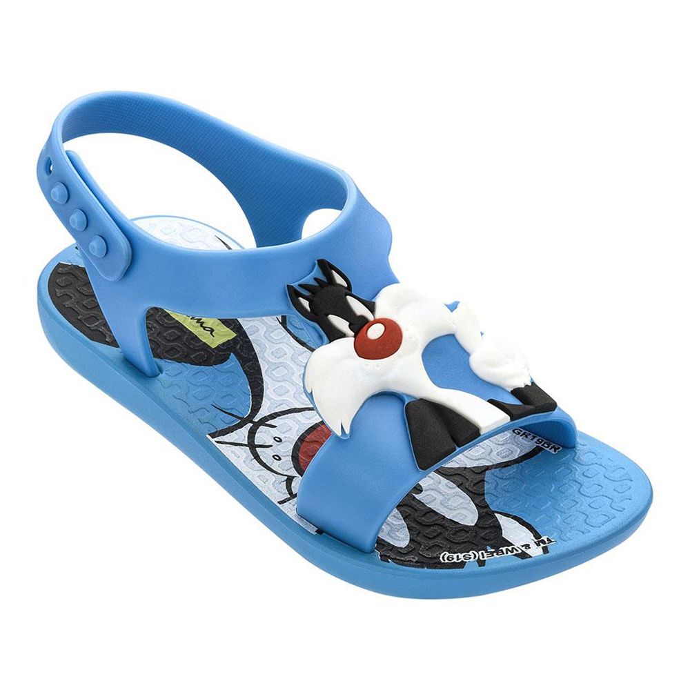 Sandales Ipanema Looney Tunes Blue Bébé | NXHA-52917850