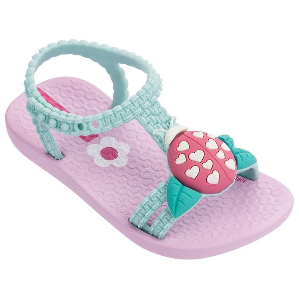 Sandales Ipanema Buggy Pink/Green Bébé | QBNQ-09937066