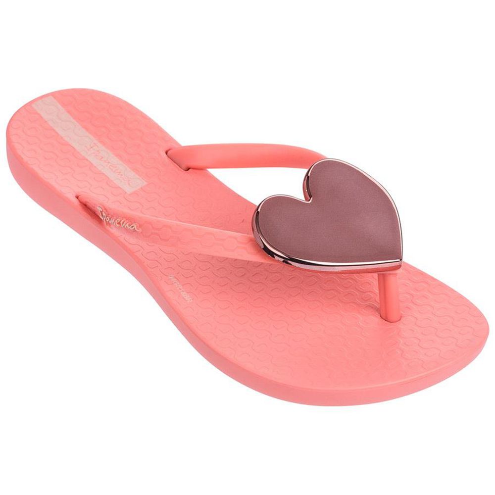 Tongs Ipanema Wave Heart Pink/Pink/Rose Enfant | EXIV-15400062