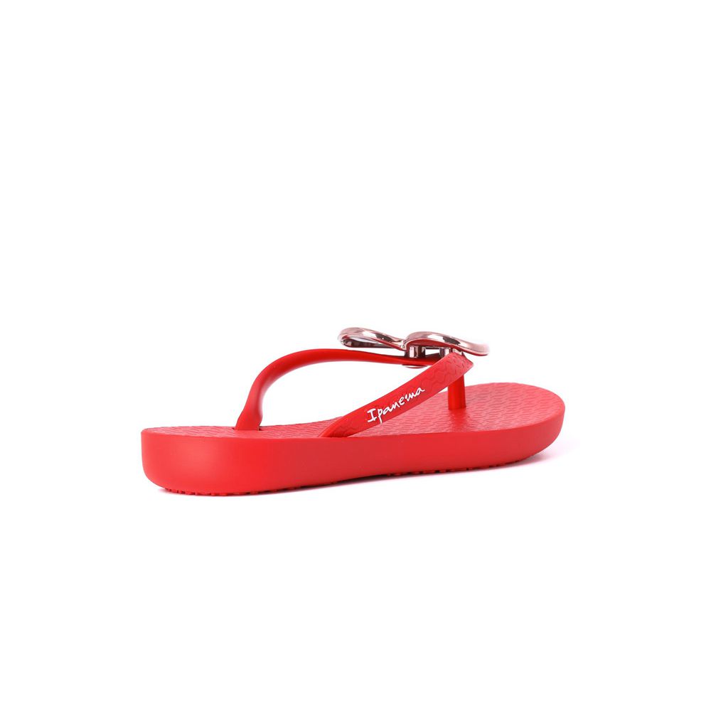 Tongs Ipanema Wave Heart Red/Red/Rose Enfant | FXBI-33784984