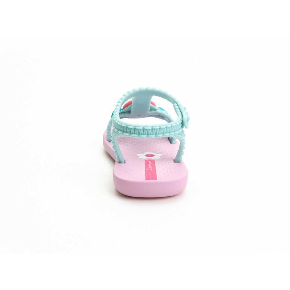 Sandales Ipanema Buggy Pink/Green Bébé | QBNQ-09937066