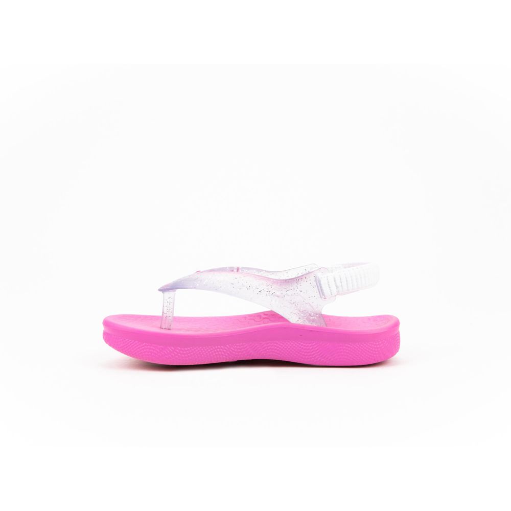 Sandales Ipanema Ana Tan Pink/Clear Bébé | TDVM-68708185