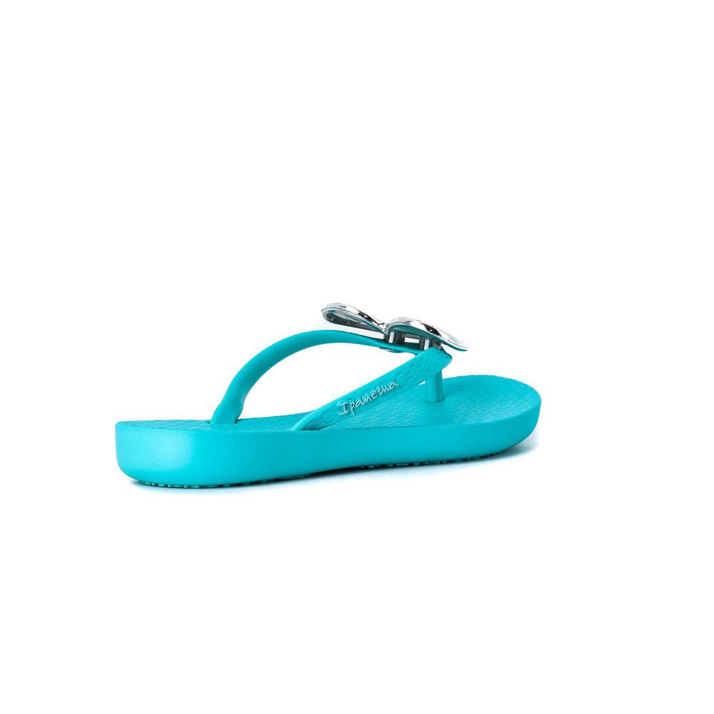 Tongs Ipanema Wave Heart Blue/Silver Enfant | YZRA-25671607