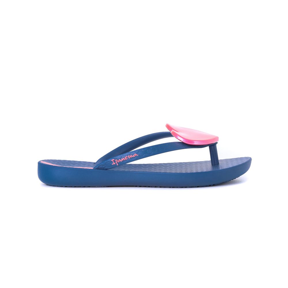 Tongs Ipanema Wave Heart Blue/Pink Enfant | IZNY-44908112