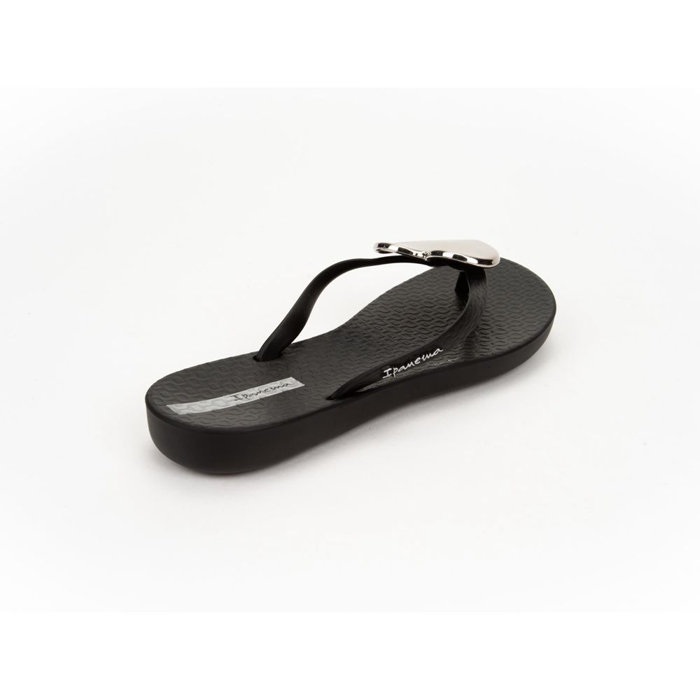 Tongs Ipanema Wave Heart Black/Black Enfant | EQLD-34329382