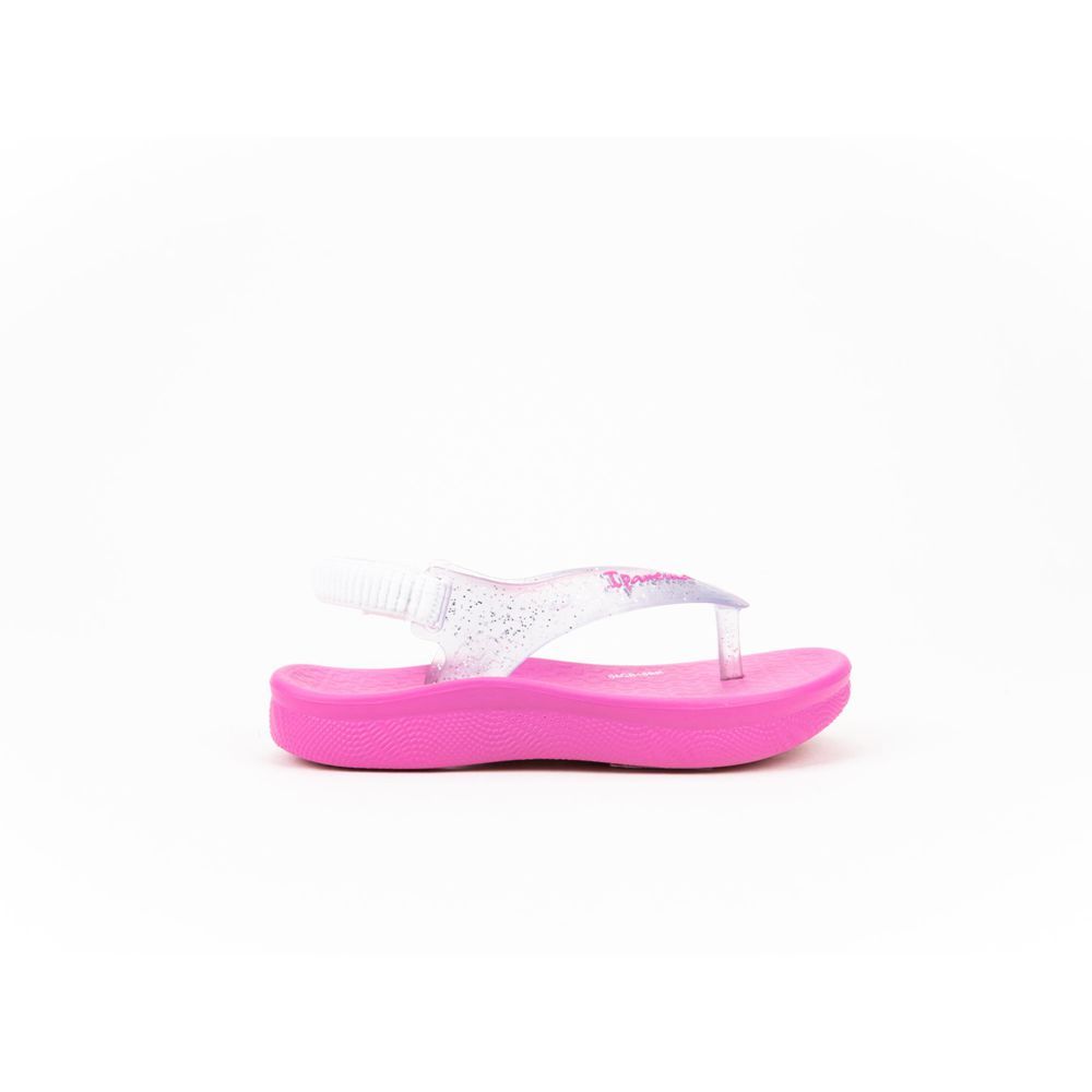 Sandales Ipanema Ana Tan Pink/Clear Bébé | TDVM-68708185