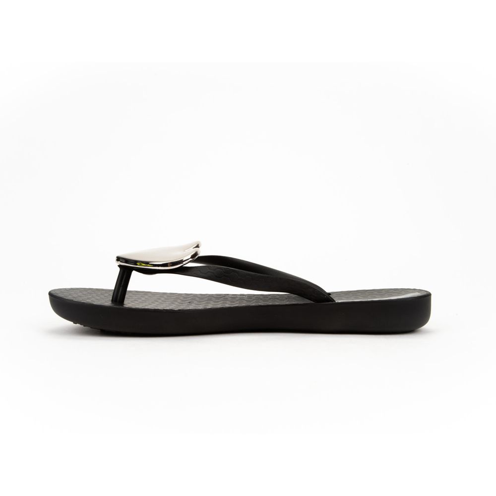 Tongs Ipanema Wave Heart Black/Black Enfant | EQLD-34329382