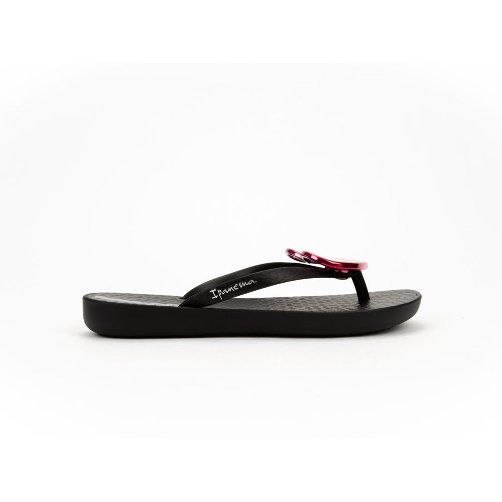 Tongs Ipanema Wave Heart Black/Black/Red Enfant | EQEA-07382468