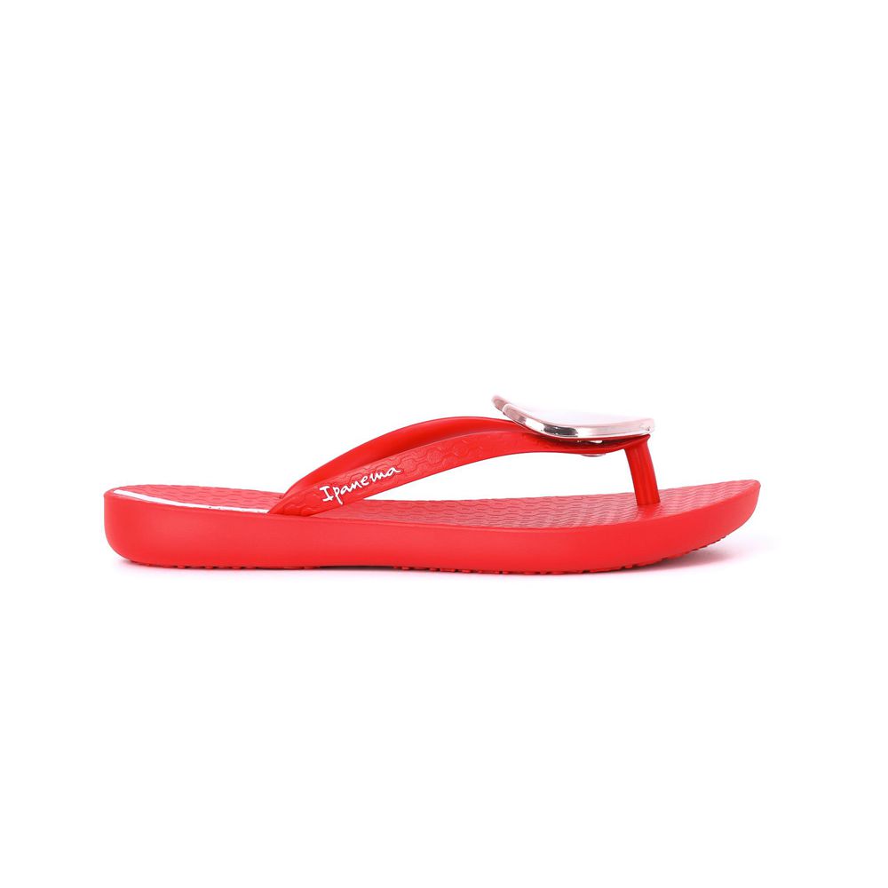 Tongs Ipanema Wave Heart Red/Red/Rose Enfant | FXBI-33784984