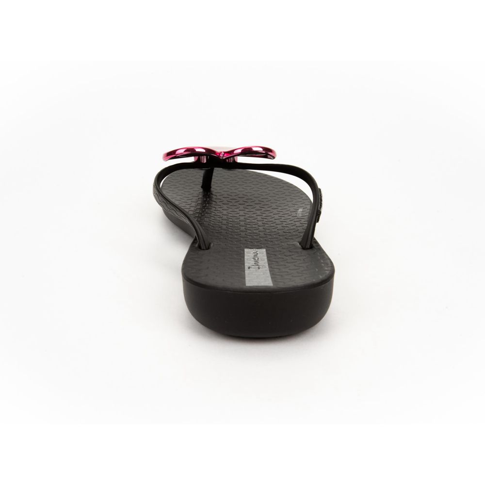 Tongs Ipanema Wave Heart Black/Black/Red Enfant | EQEA-07382468