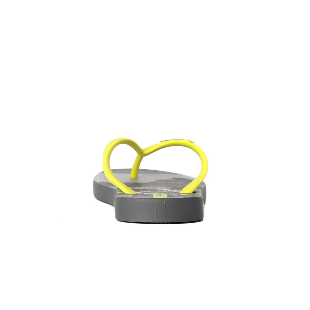 Tongs Ipanema Tropics Dark Grey/Neon Yellow Enfant | DQAW-31684083