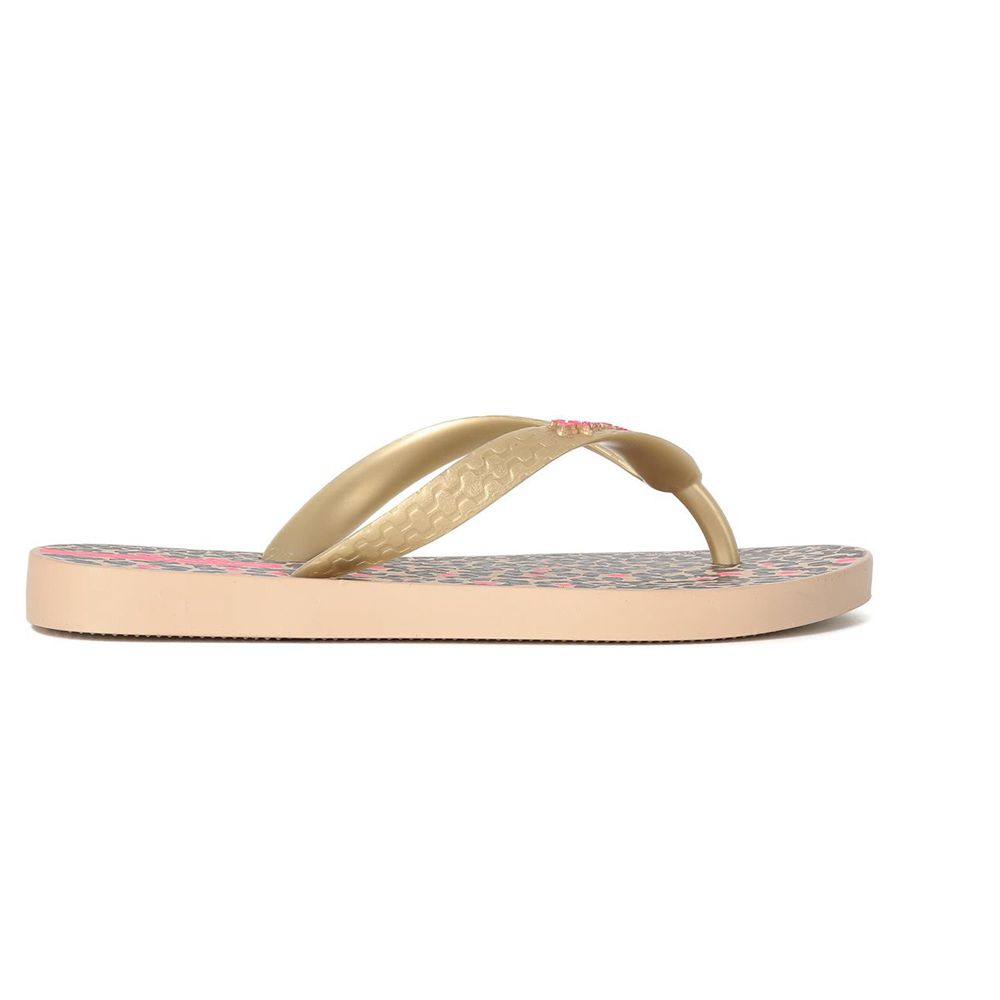 Tongs Ipanema Tropics Beige/Gold/Brown Enfant | VDZE-04363005