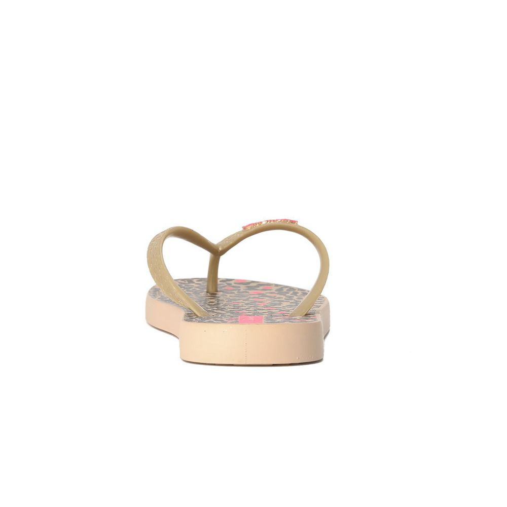 Tongs Ipanema Tropics Beige/Gold/Brown Enfant | VDZE-04363005