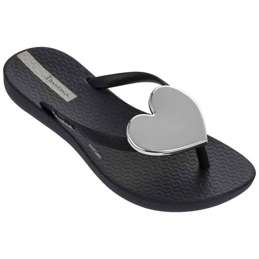 Tongs Ipanema Maxi Fashion Black Enfant | YYGJ-38938034