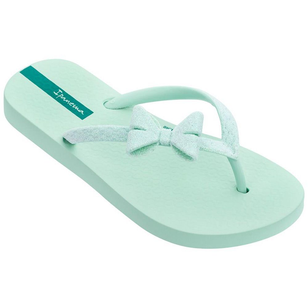 Tongs Ipanema Glitter IV Green/Green Glitter Enfant | EBXJ-72840572