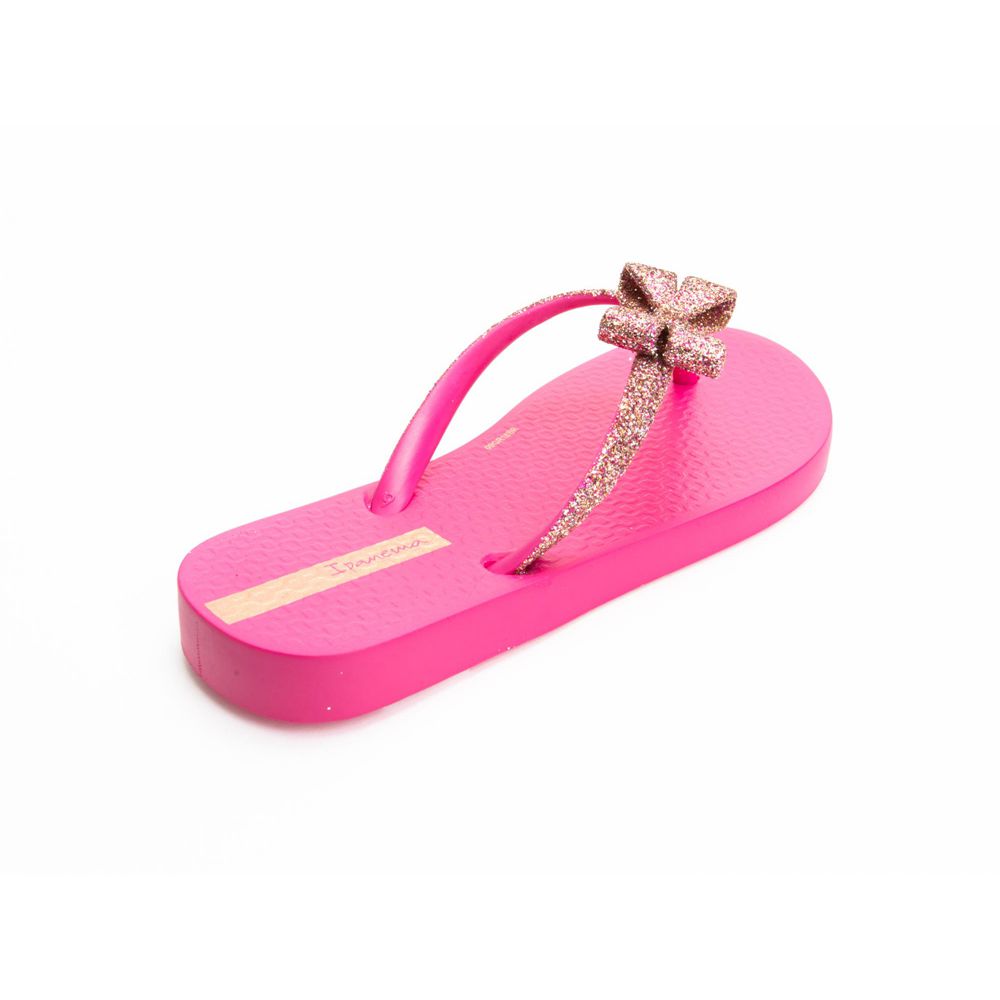 Tongs Ipanema Glitter IV Pink/Pink Enfant | HDPY-78882415