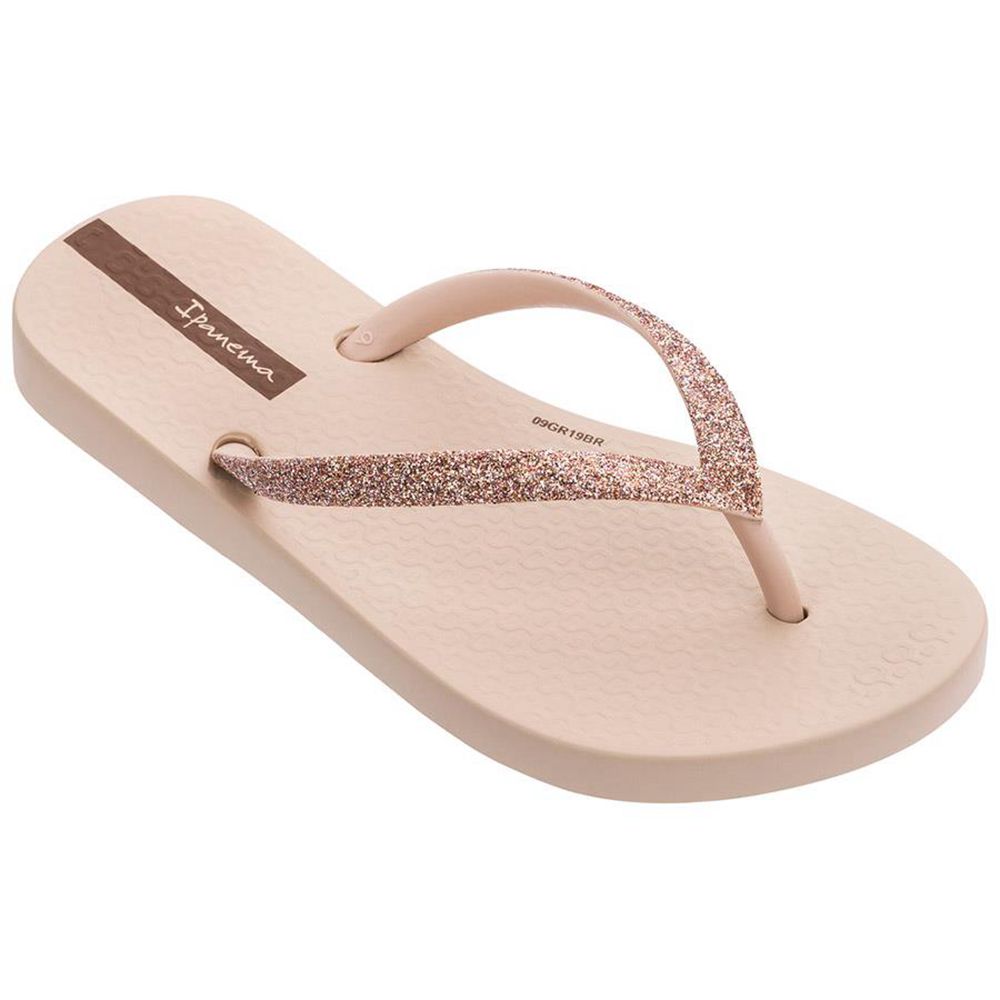 Tongs Ipanema Glitter IV Beige/Beige Glitter Enfant | GSXX-62103514