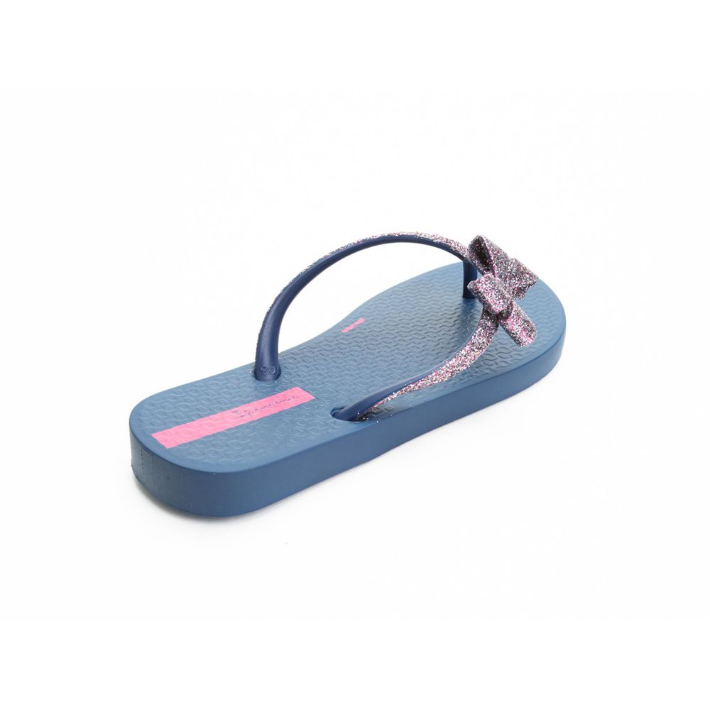 Tongs Ipanema Glitter IV Blue/Blue Enfant | KUFN-26349337