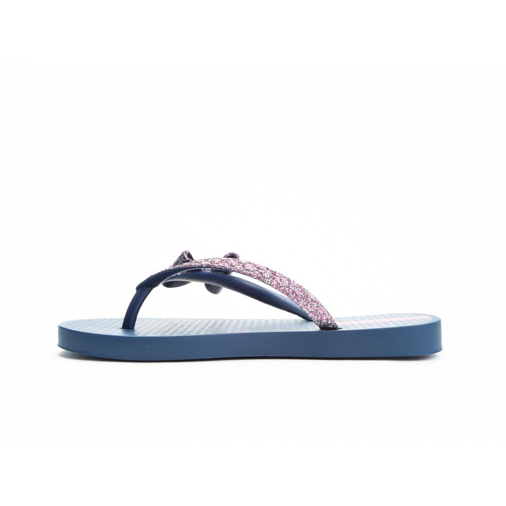 Tongs Ipanema Glitter IV Blue/Blue Enfant | KUFN-26349337