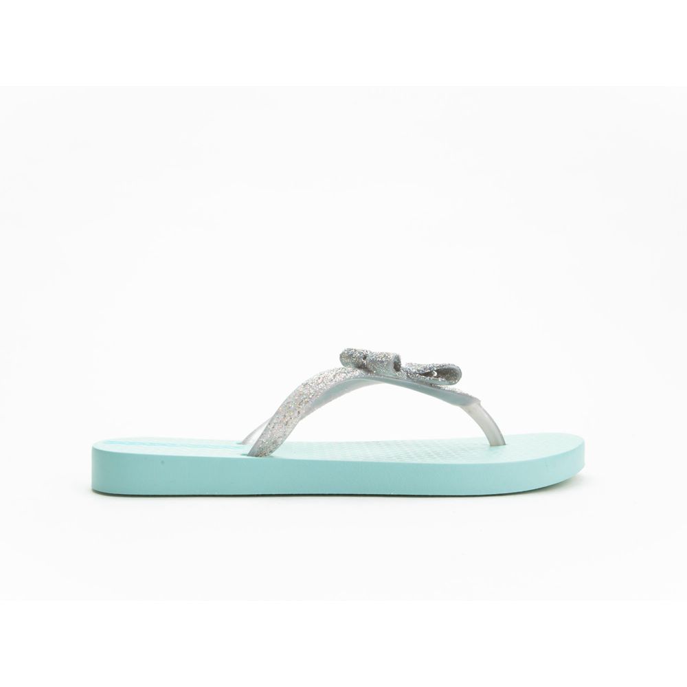 Tongs Ipanema Glitter IV Blue/Silver Enfant | ZYYU-54425617