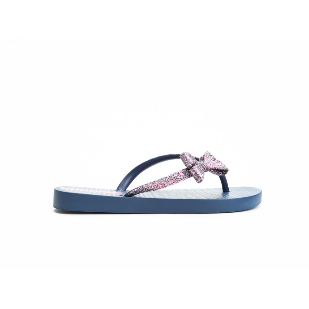 Tongs Ipanema Glitter IV Blue/Blue Enfant | KUFN-26349337