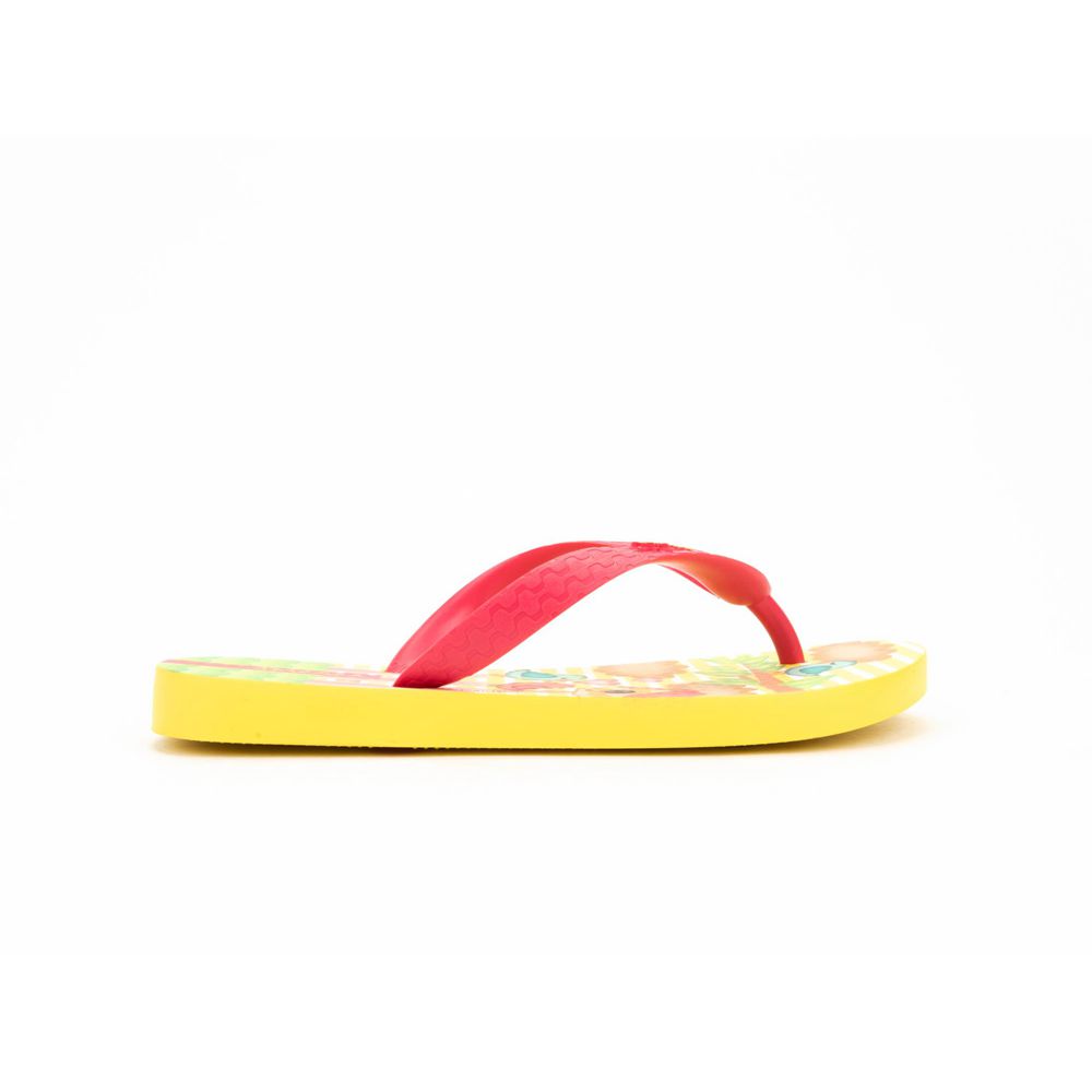 Tongs Ipanema Fun V Yellow/Pink Enfant | HCSU-28365154