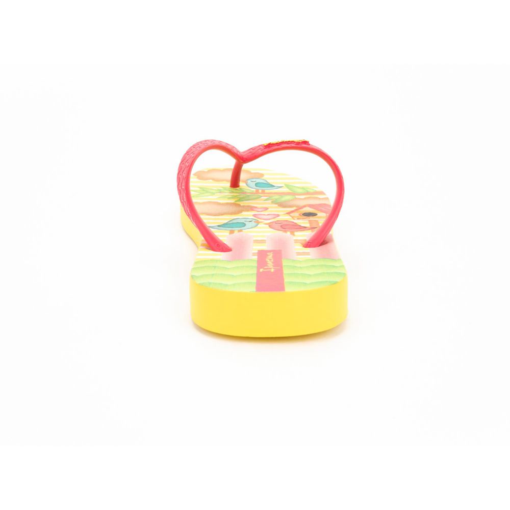 Tongs Ipanema Fun V Yellow/Pink Enfant | HCSU-28365154