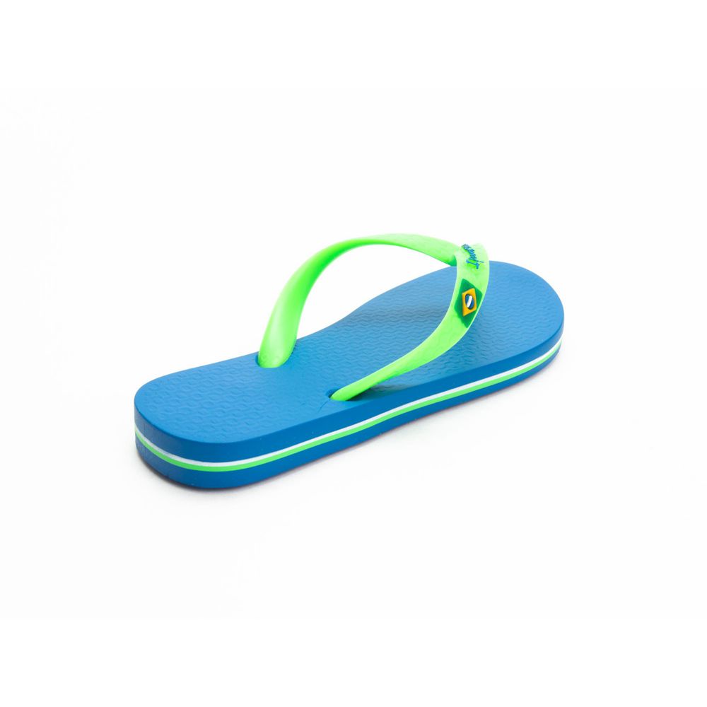 Tongs Ipanema Brazil Blue/Green Enfant | XPNV-77660011