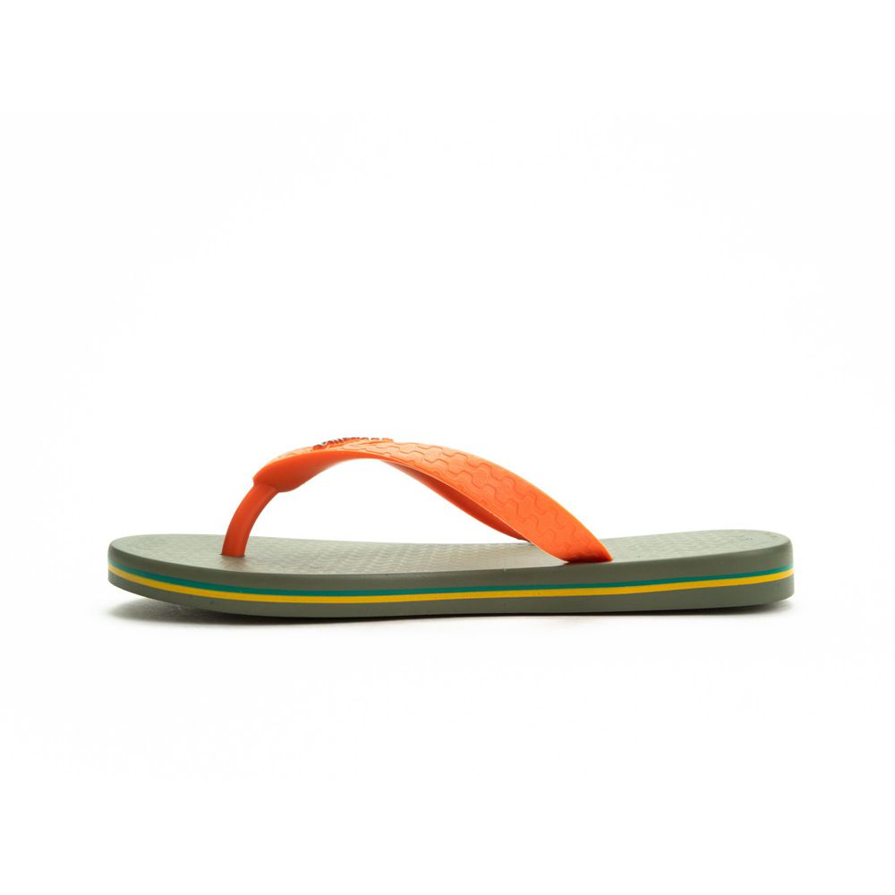 Tongs Ipanema Brazil Green/Orange Enfant | AIMK-55330825