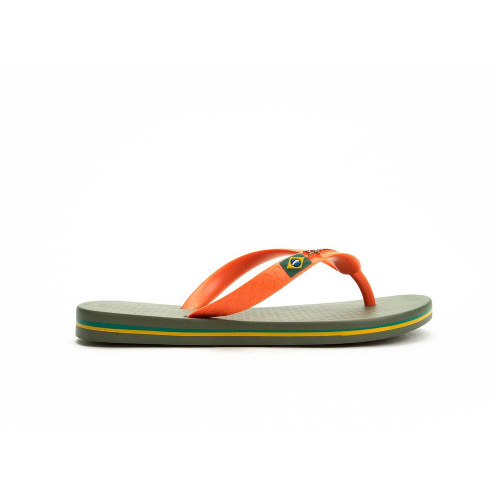 Tongs Ipanema Brazil Green/Orange Enfant | AIMK-55330825