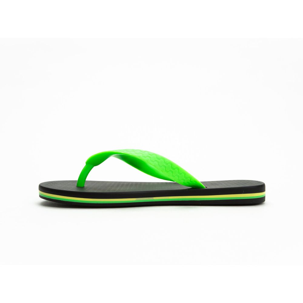 Tongs Ipanema Brazil Black/Green Enfant | QWVO-33236929