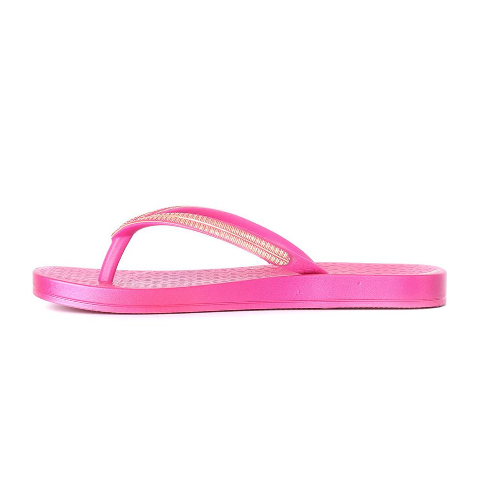 Tongs Ipanema Ana Metallic IV Pink/Pink/Gold Enfant | QLPA-07747464