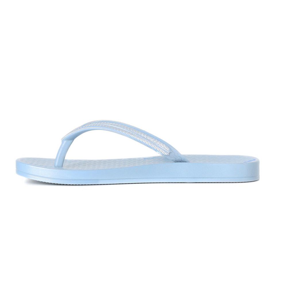 Tongs Ipanema Ana Metallic IV Blue/Silver Enfant | EVJA-56584108