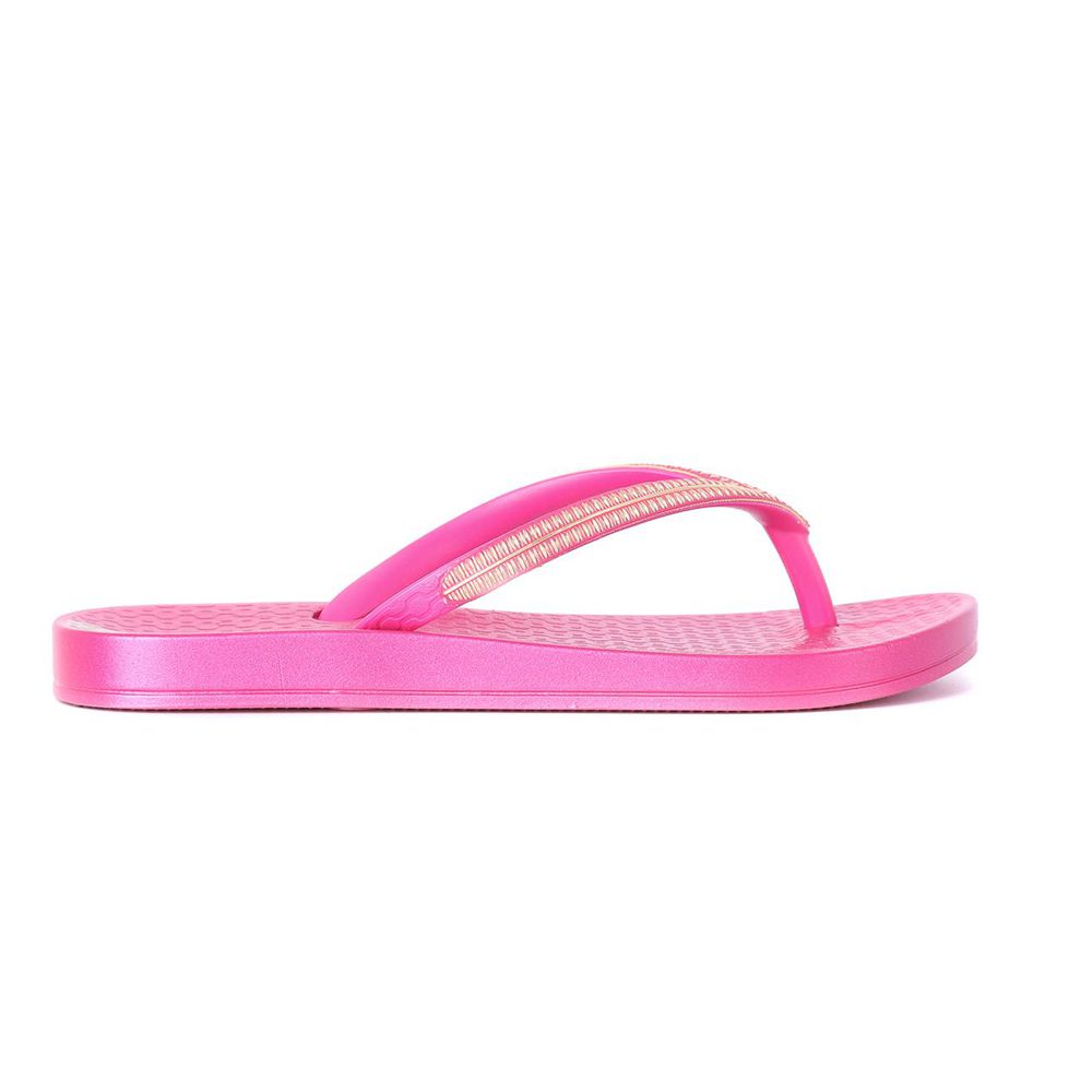 Tongs Ipanema Ana Metallic IV Pink/Pink/Gold Enfant | QLPA-07747464