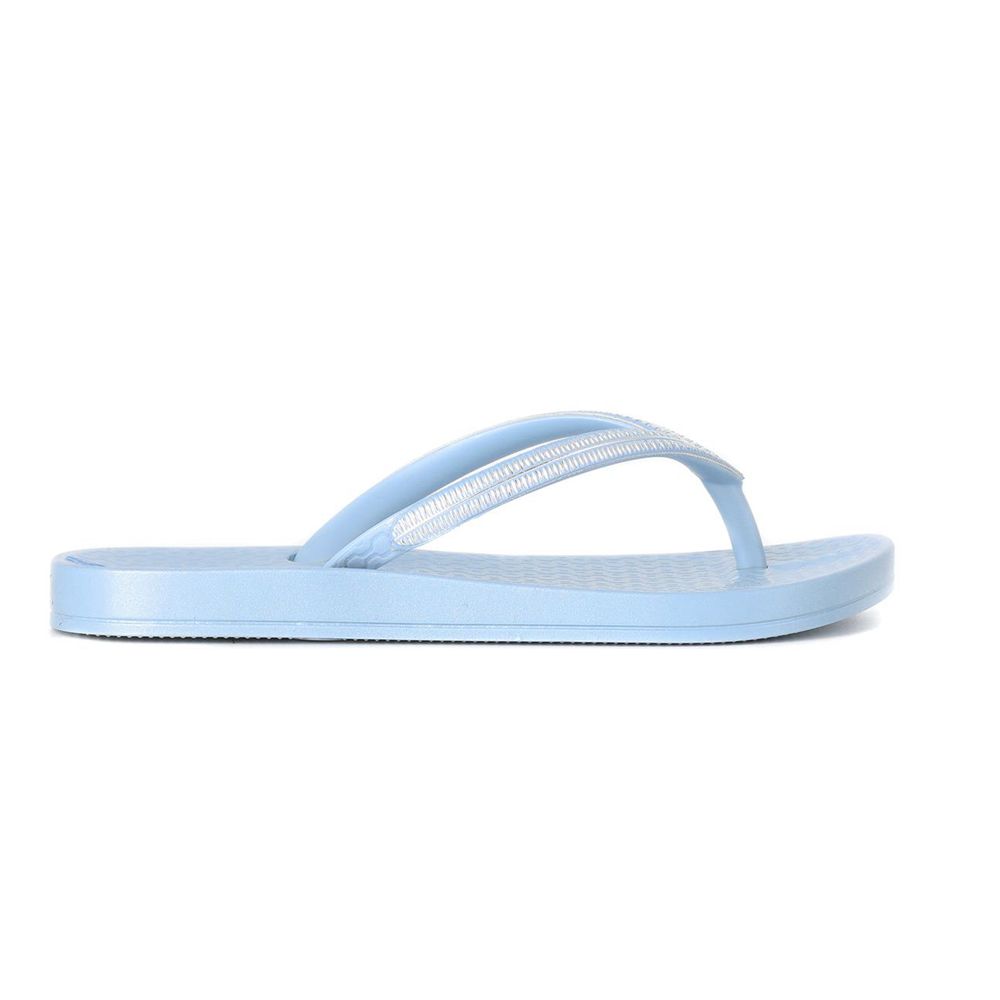 Tongs Ipanema Ana Metallic IV Blue/Silver Enfant | EVJA-56584108