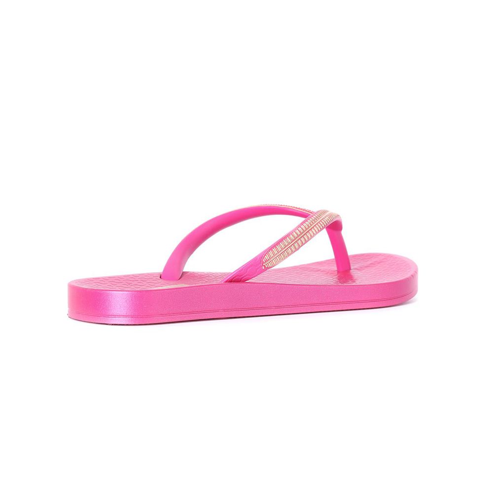 Tongs Ipanema Ana Metallic IV Pink/Pink/Gold Enfant | QLPA-07747464