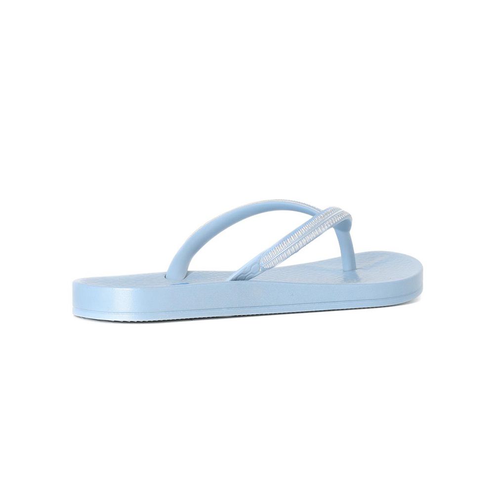 Tongs Ipanema Ana Metallic IV Blue/Silver Enfant | EVJA-56584108