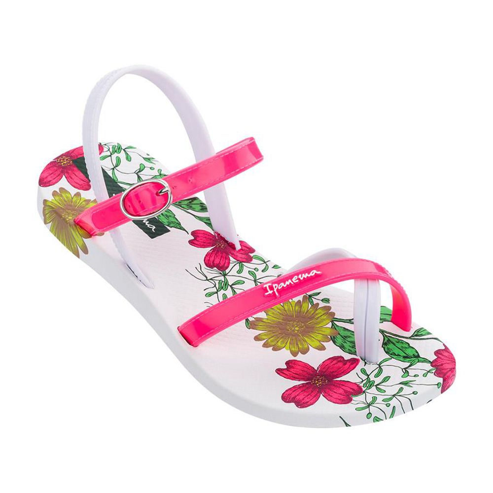 Sandales Ipanema Suzi Print II White/Pink Enfant | FIRB-57823520