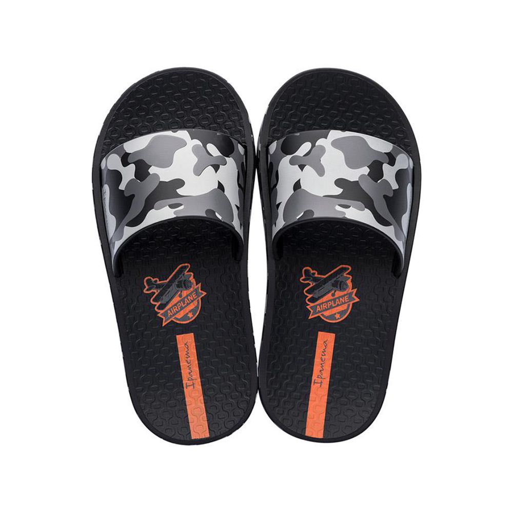 Sandales Ipanema Slippy Black/Gray Enfant | LMHF-29936465