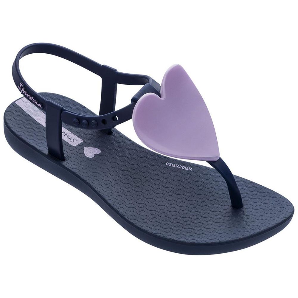 Sandales Ipanema Class Love Navy/Pink Enfant | ARDI-45522227