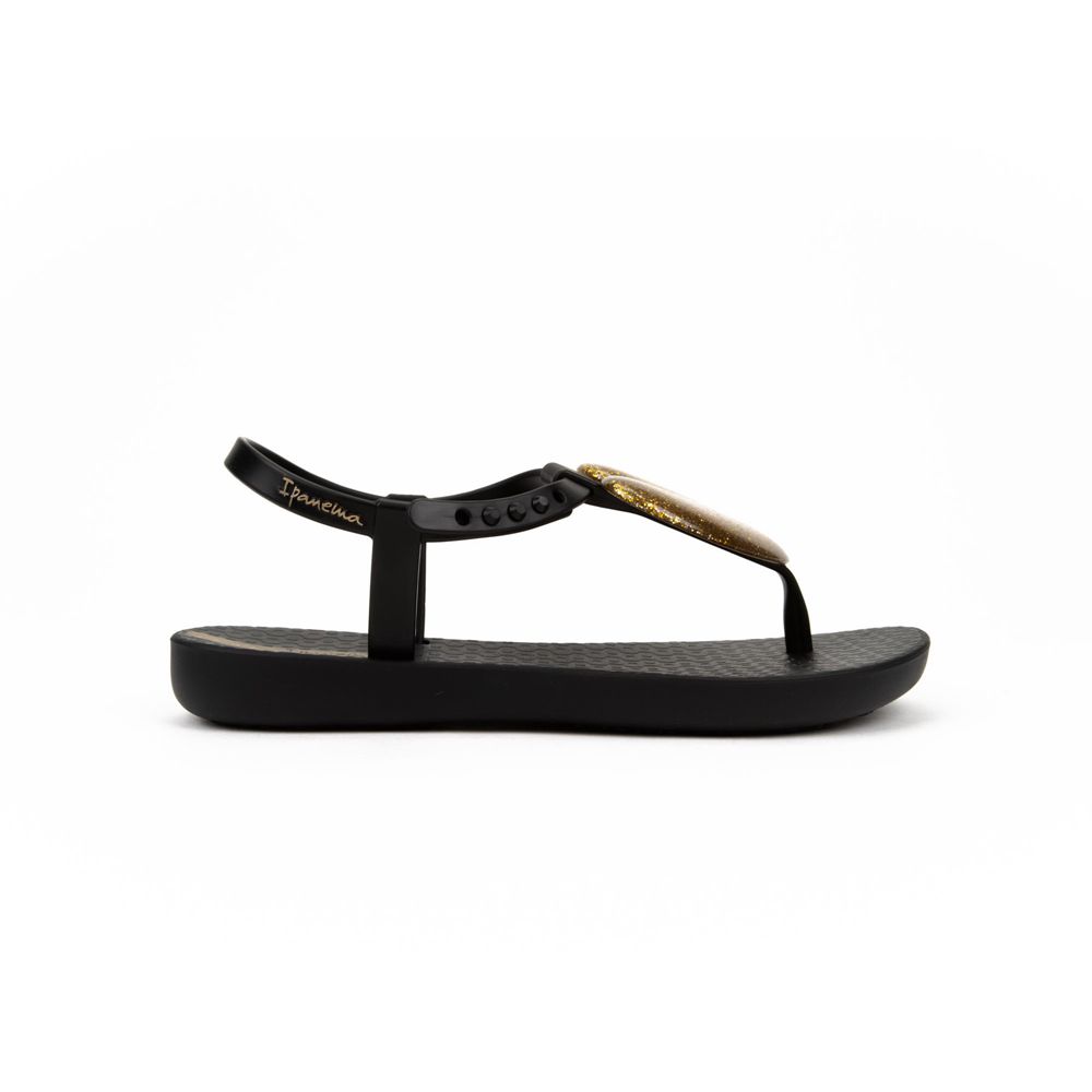 Sandales Ipanema Love Black/Gold Enfant | CNFO-49815676