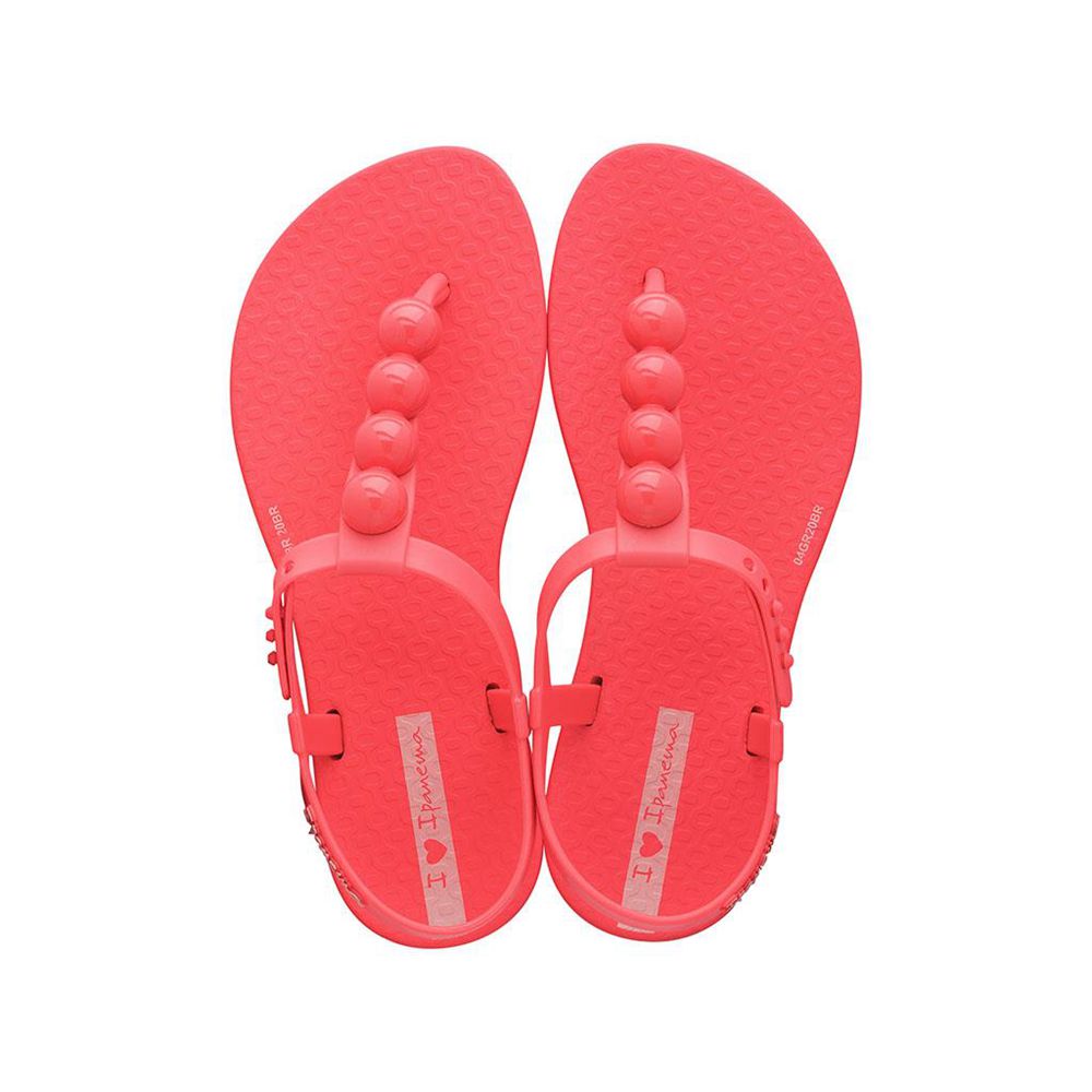 Sandales Ipanema Class Glam Neon Pink Enfant | YGIG-21661986